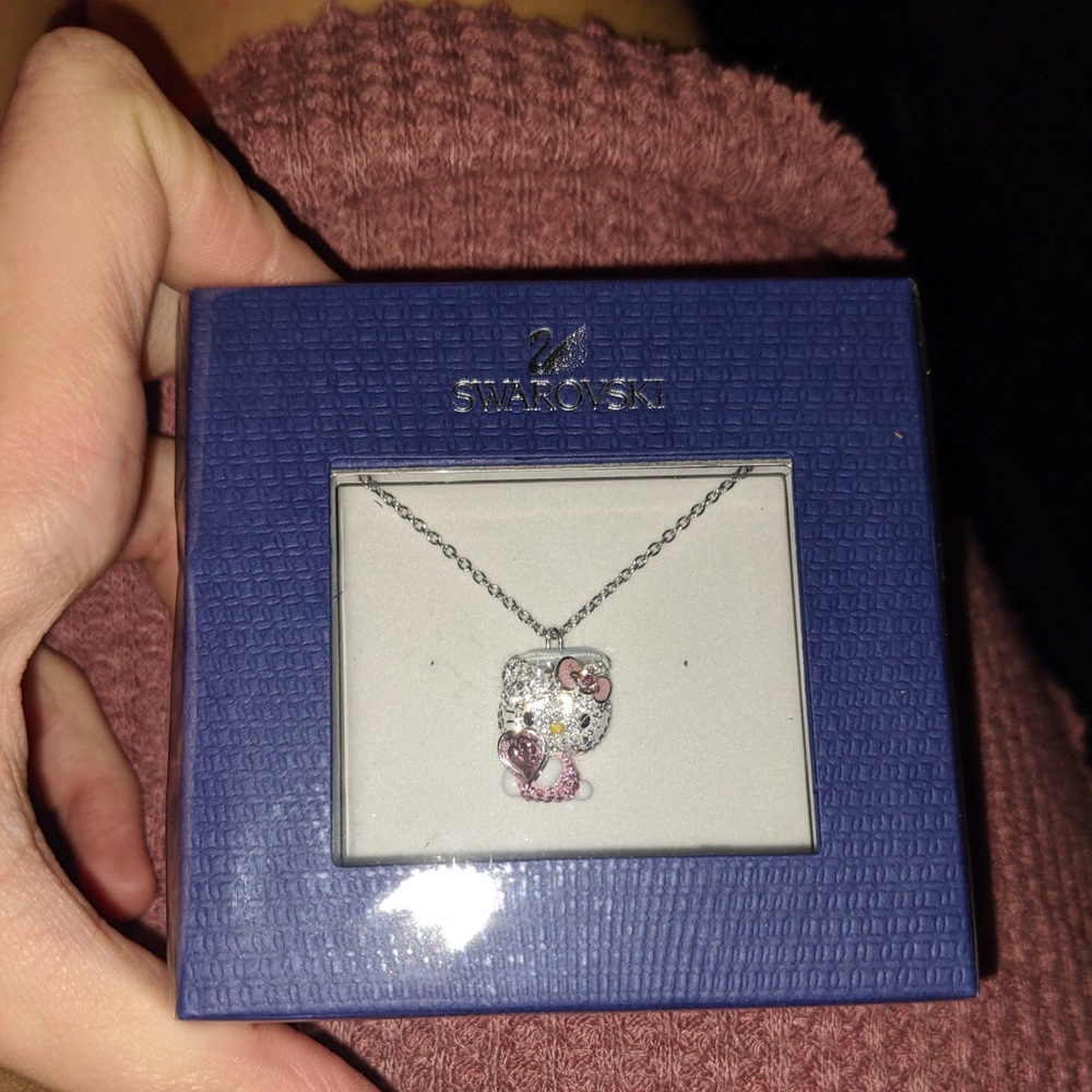 Hello Kitty Swarovski Necklace